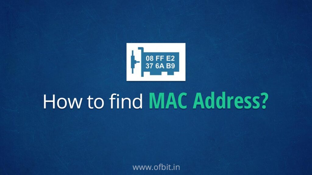 mac address for chromecast